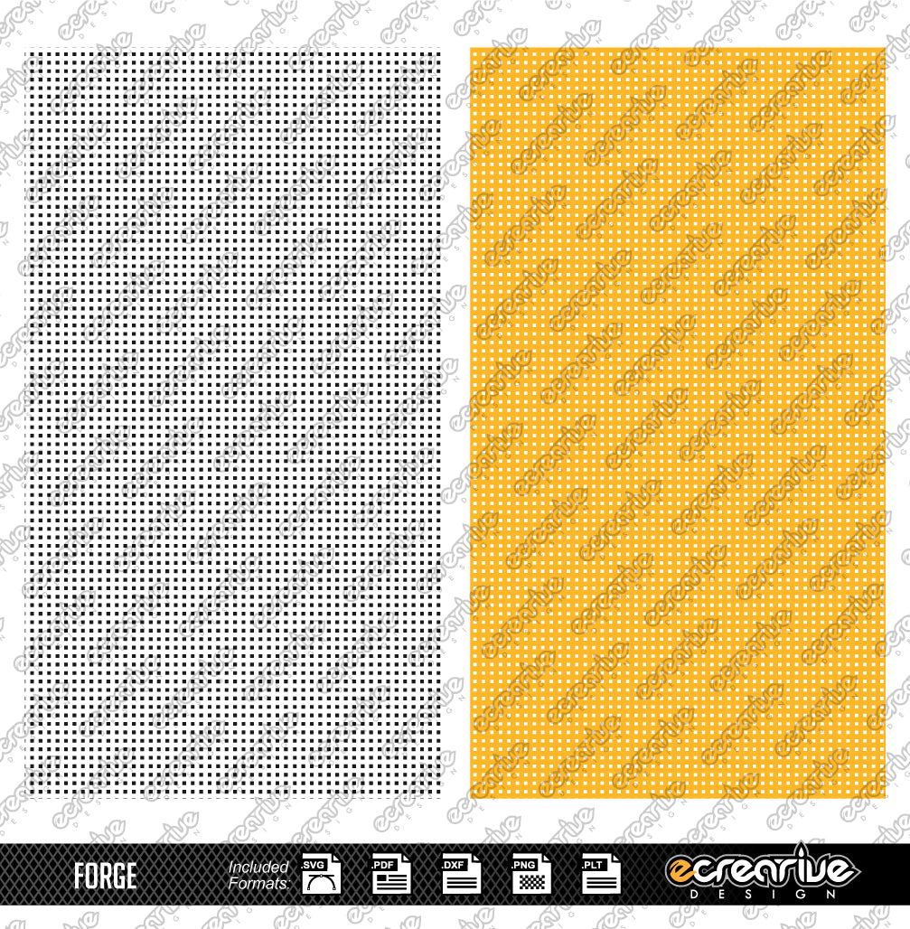 FORGE Vector Laser Stippling Pattern Template