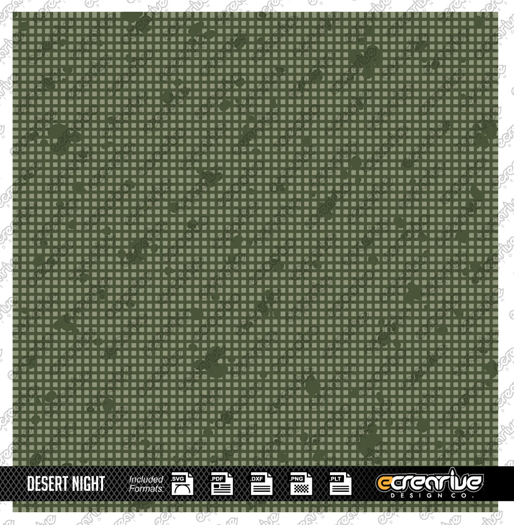 Desert Night Camo DNC Cerakote Stencil Digital Template