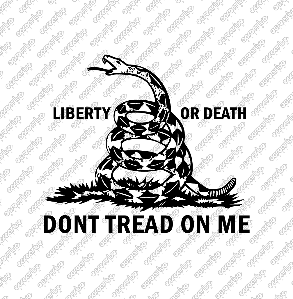 Gadsden Flag Vector Design