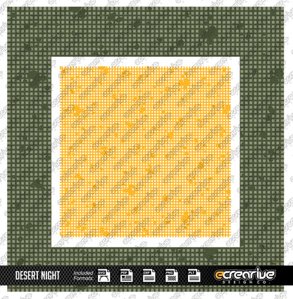 Desert Night Camo DNC Cerakote Stencil Digital Template