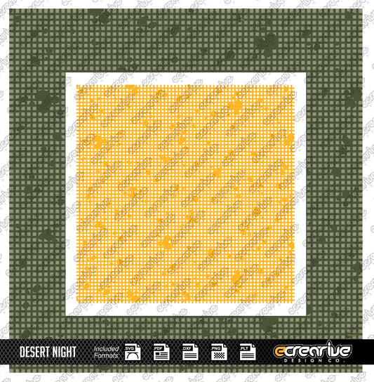 Desert Night Camo DNC Cerakote Stencil Digital Template