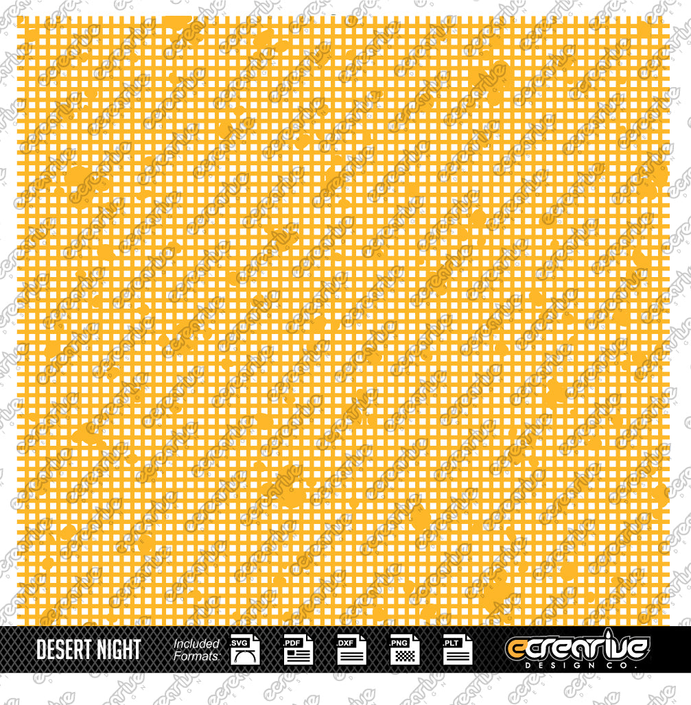 Desert Night Camo DNC Cerakote Stencil Digital Template