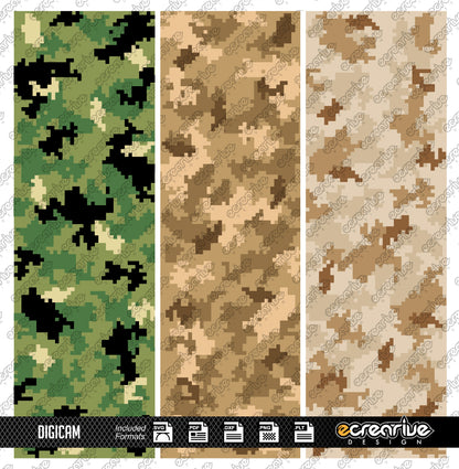 DIGITAL Camo Cerakote Stencil Digital Template