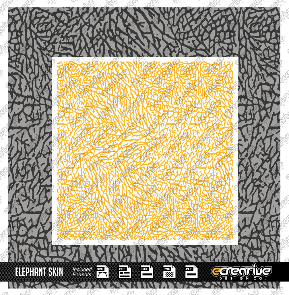 ELEPHANT SKIN Camo Cerakote Stencil Digital Template