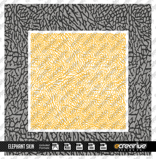 ELEPHANT SKIN Camo Cerakote Stencil Digital Template
