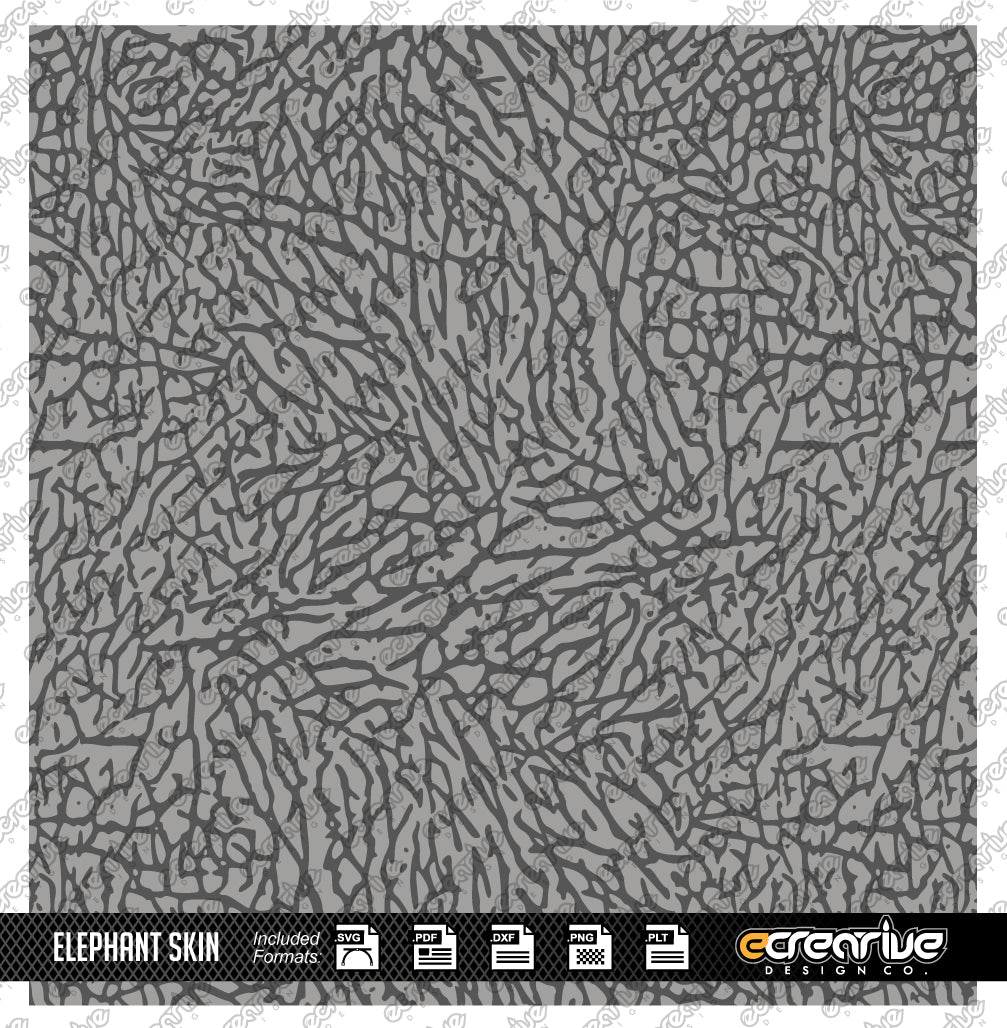 ELEPHANT SKIN Camo Cerakote Stencil Digital Template