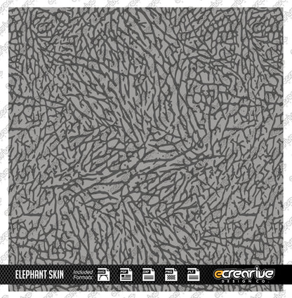 ELEPHANT SKIN Camo Cerakote Stencil Digital Template