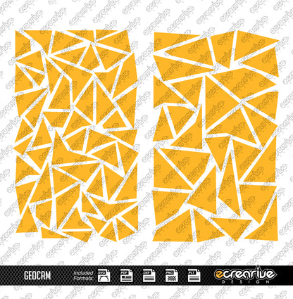 GEOCAM Camo Cerakote Stencil Digital Template