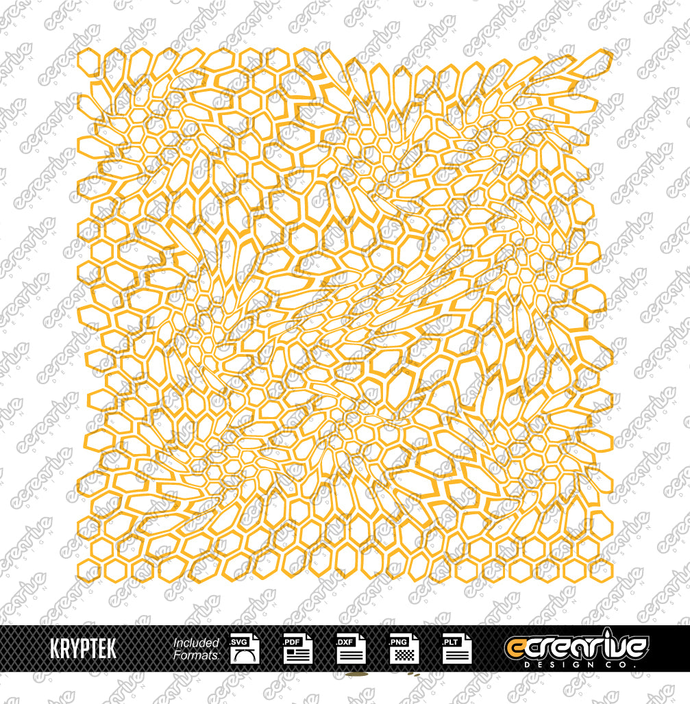 KRYPTEK Camo Cerakote Stencil Digital Template