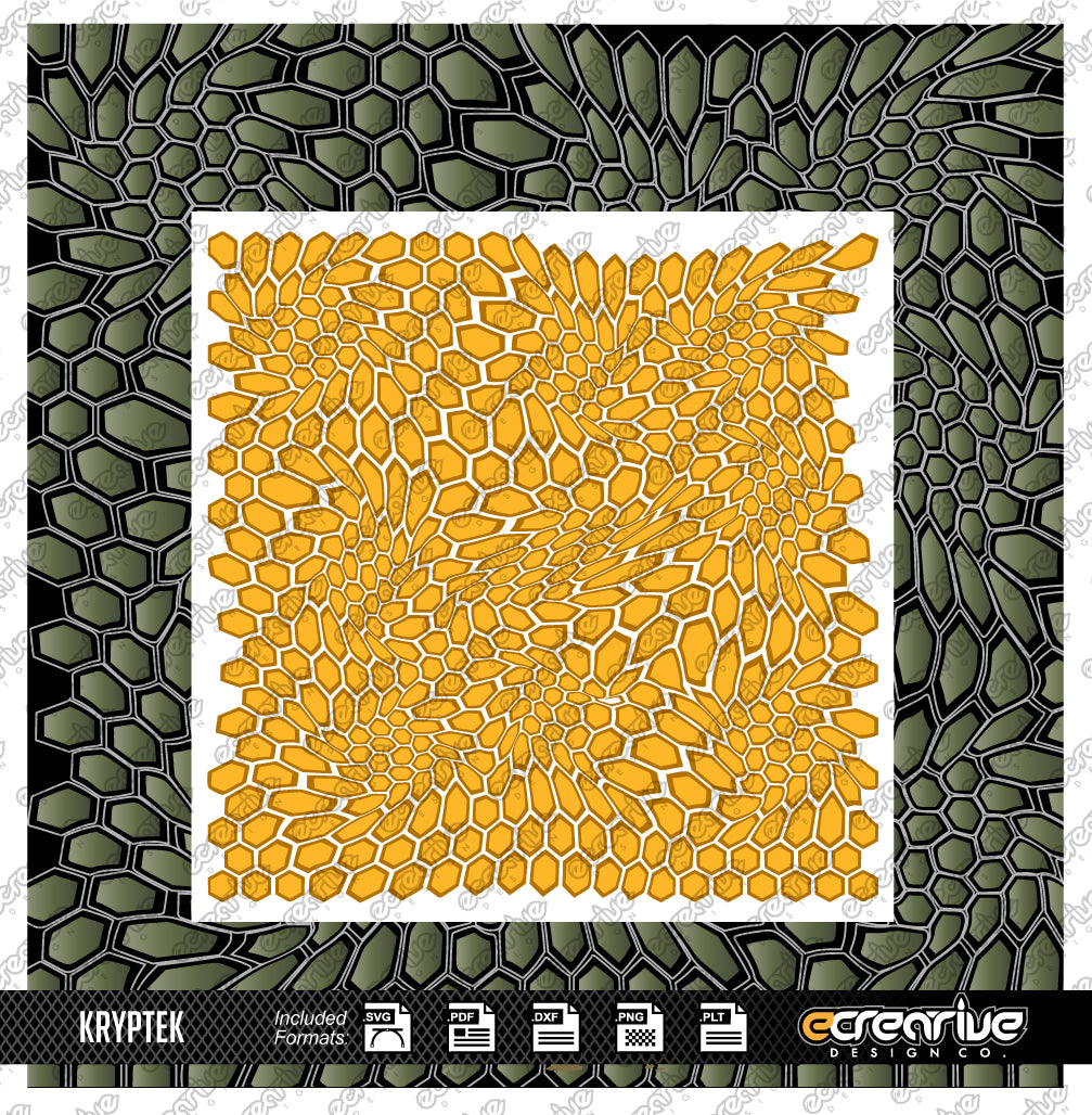 KRYPTEK Camo Cerakote Stencil Digital Template
