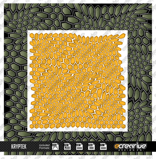 KRYPTEK Camo Cerakote Stencil Digital Template