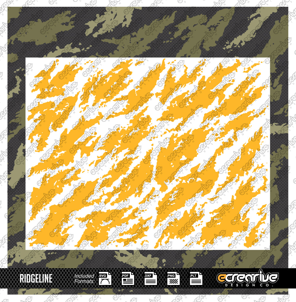 RIDGELINE Camo Cerakote Stencil Digital Template