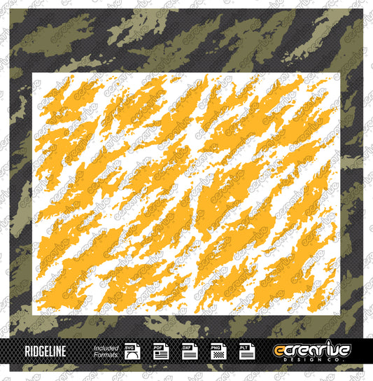 RIDGELINE Camo Cerakote Stencil Digital Template