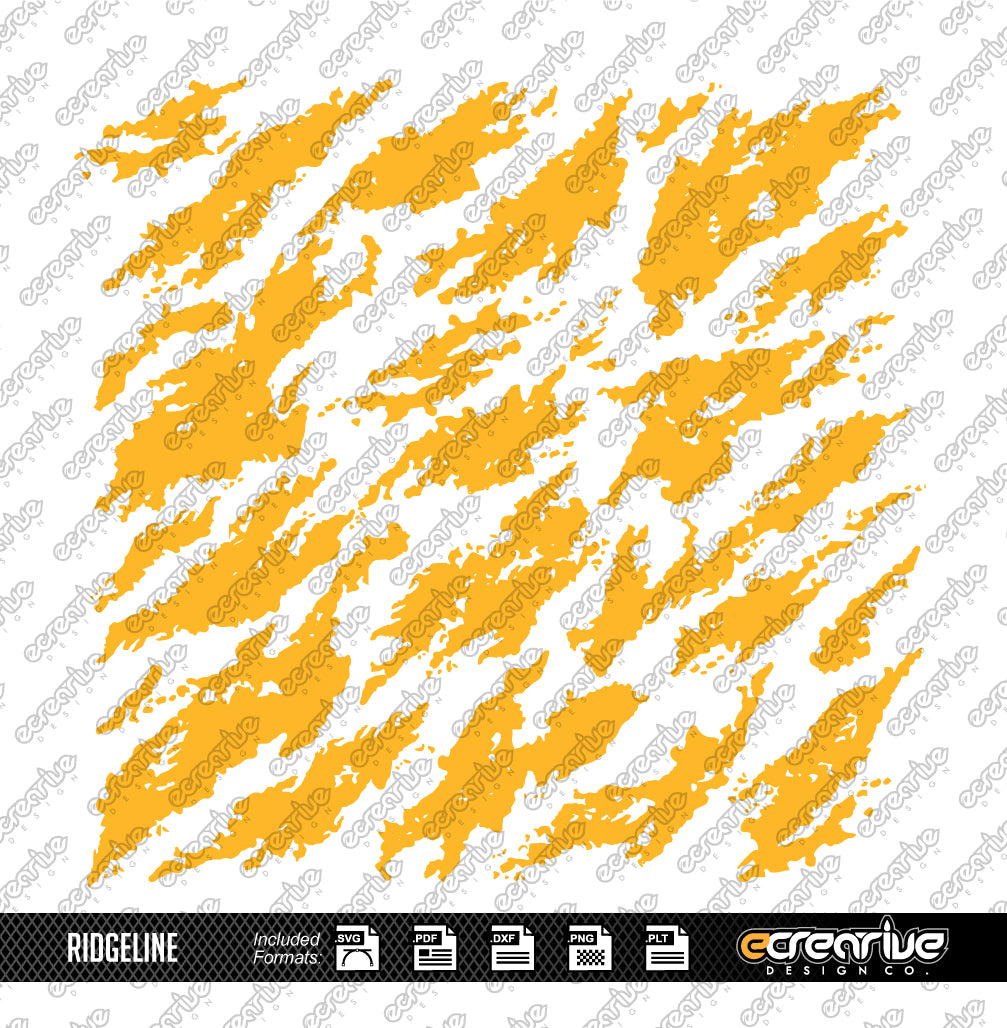 RIDGELINE Camo Cerakote Stencil Digital Template