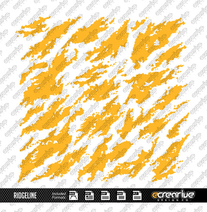 RIDGELINE Camo Cerakote Stencil Digital Template