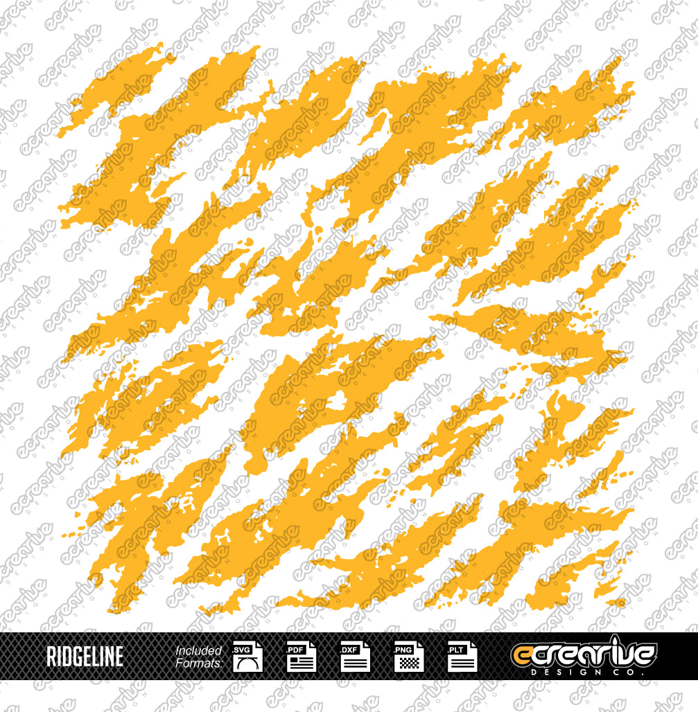 RIDGELINE Camo Cerakote Stencil Digital Template