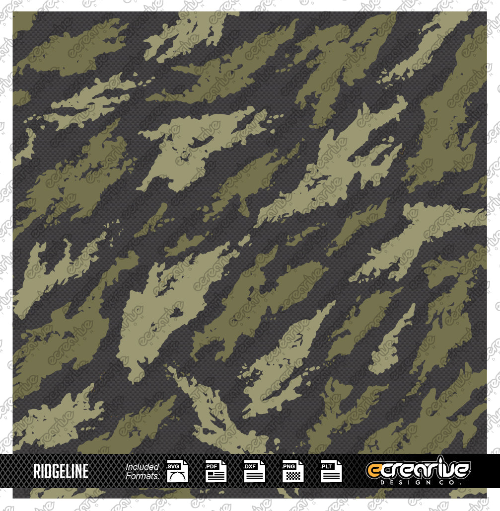 RIDGELINE Camo Cerakote Stencil Digital Template