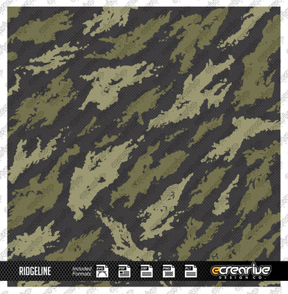 RIDGELINE Camo Cerakote Stencil Digital Template