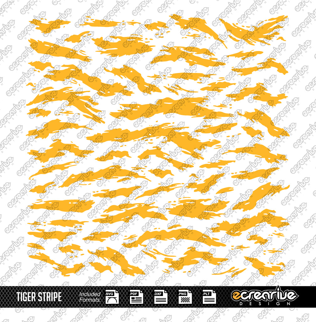 TIGER STRIPE Camo Cerakote Stencil Digital Template
