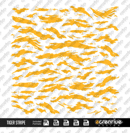 TIGER STRIPE Camo Cerakote Stencil Digital Template