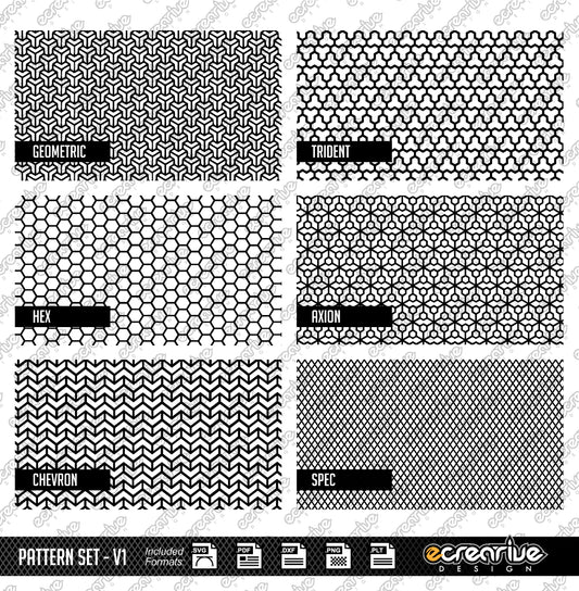 Laser Stippling Pattern Template Set v1 SVG